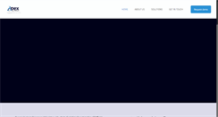Desktop Screenshot of apex-softwares.com